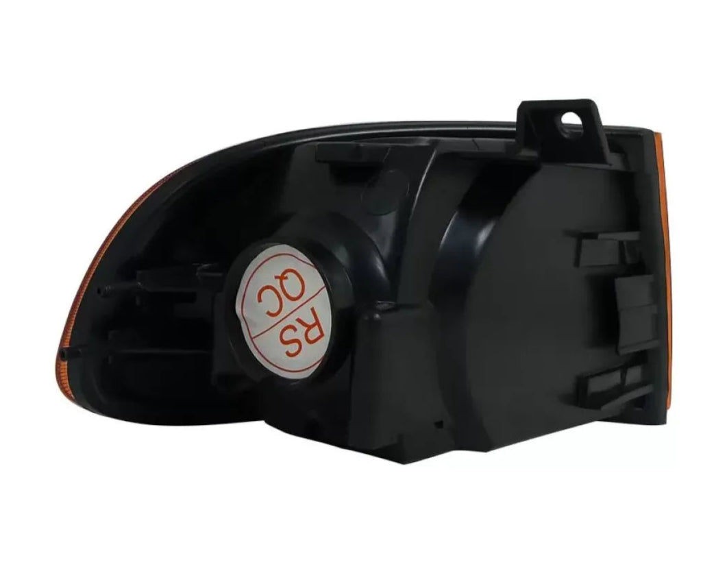 Spec-D Corner Lights (Chrome Housing/Amber Lens) Honda Civic 1992-1995