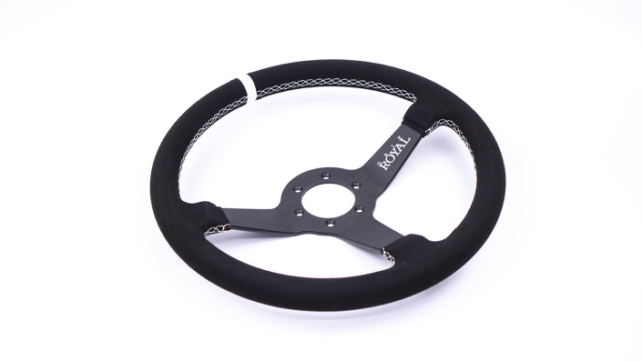 Brute 350mm Suede Steering Wheel