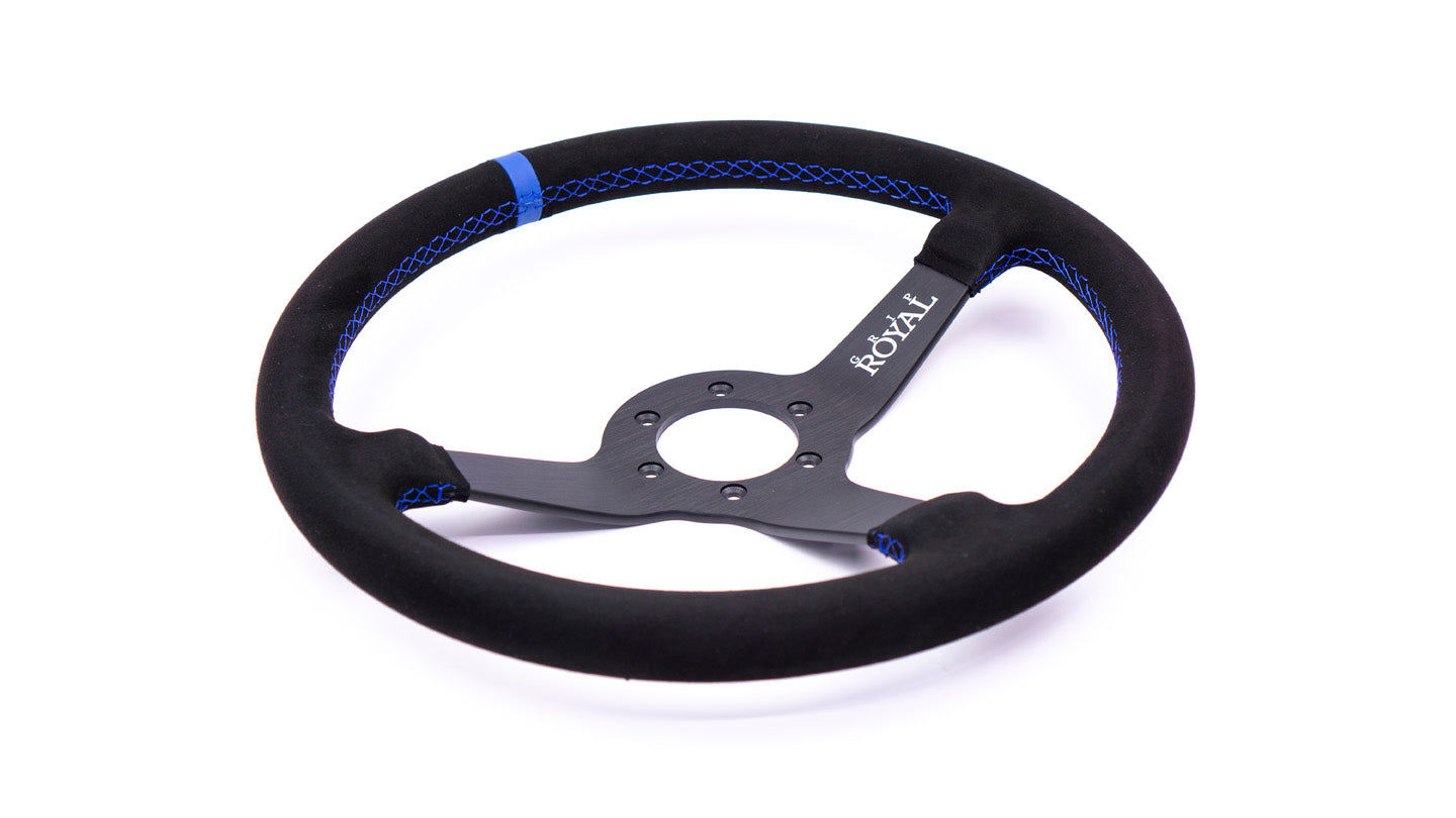 Brute 350mm Suede Steering Wheel