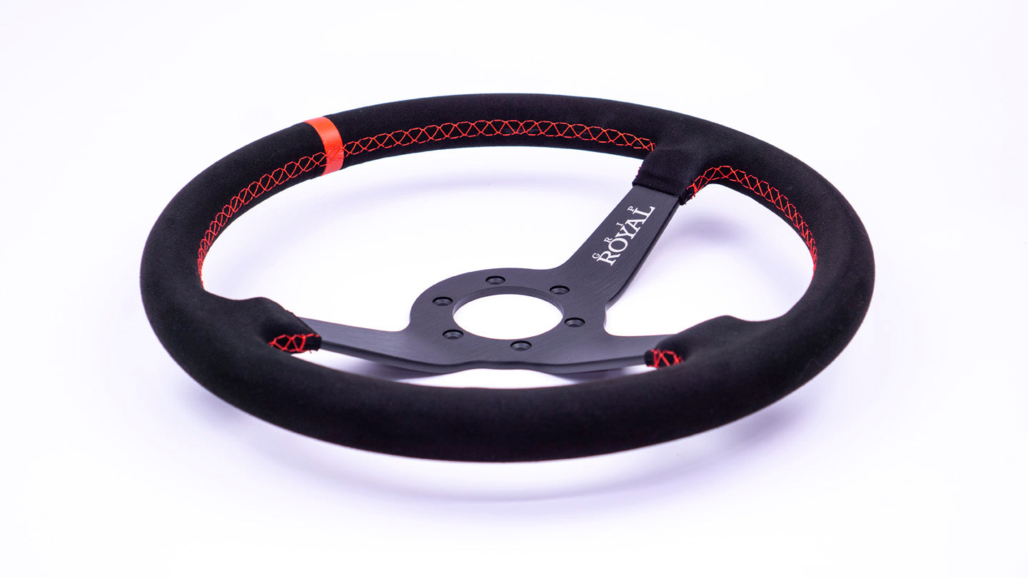 Brute 350mm Suede Steering Wheel