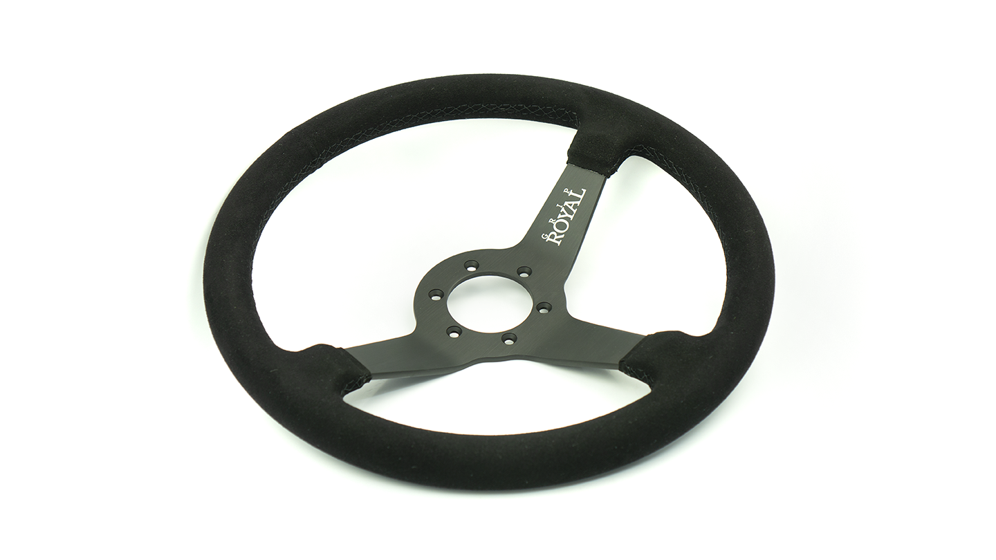 Brute 350mm Suede Steering Wheel