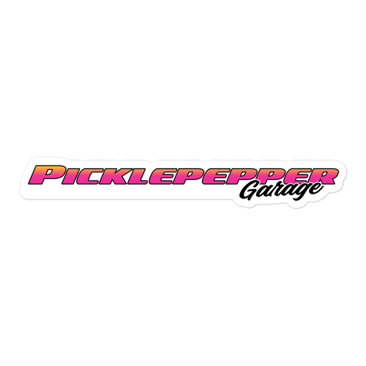 Picklepepper Garage Stickers